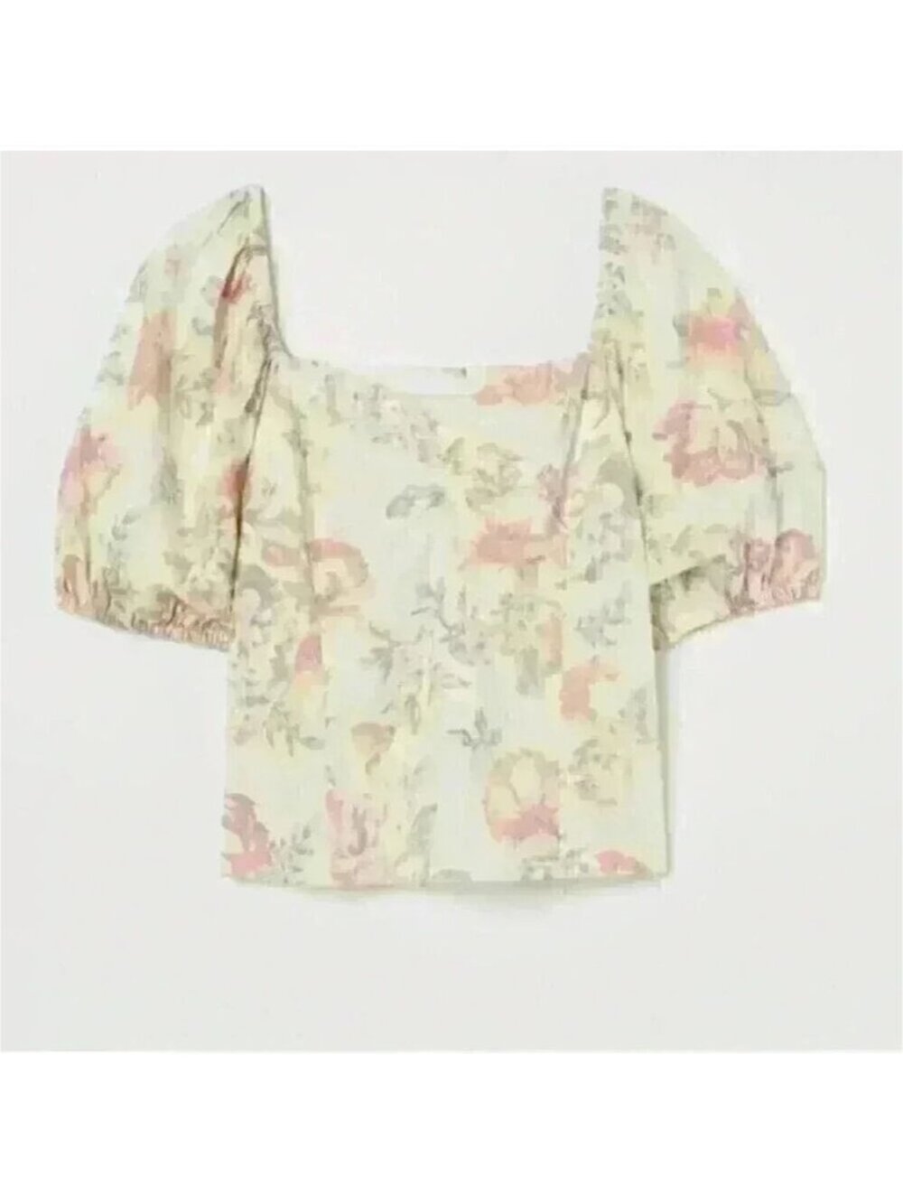 Linen Crop Top